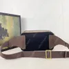 Unisex Ophidia Bumbag 574796 Kvinnor Män vintage midjesäckar Justerbara nylonbälten Rödgrön strip mesh bakre Lady Belt Bag Long Wall260i