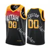 Custom Printed Mens women kids Jersey Azubuike Bogdanovic Brantley Clarkson Conley Favors Forrest Gobert Hughes Ilyasova Ingles Mitchell Morgan