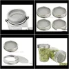 Food Canisters Kitchen Storage Housekeeping Organization Home & Garden Drop Delivery 2021 Lids For Regular / Wide Mouth Mason Jars Canning St