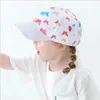 Baby Hat Printed Baseball Caps Adjustable Breathable Sun Hats Leisure Visor Cap Animal Plaid Fashion Accessories 6 Designs Optional BT6632