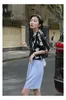 Black White Floral Print Korean Shirt Women Top And Blouses Short Sleeve Lapel Loose Collared Casual 210427