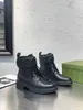 2021 Classic Style Women's Low Heel Short Boots, Top Layer Cowhide Material Factory Partihandel Storlek 35-40