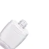 30 ML Hand Sanitizer Flessen Pet Plastic Half Ronde Flip Cap Bottle Kinderen Desinfectiemiddel Container W0131