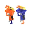 Abbyfrank 3 stks Eva zachte kogels speelgoed pistool plastic handmatig pistool model cadeau voor kinderen met tijdschrift outdoor game rekwisieten