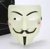 Party Cosplay Halloween Masks Party-Masks for Vendetta Mask Anonymous Guy Fawkes Fancy Adult Costume Accessory RRA11019