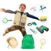 Running Sets 2021 Boy Girl Toys For Children 11pcs Outdoor Explorer Kit Birthday Present Kid Set Adventure Insect Capture Baby