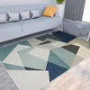Höst och vinter tvättbar mattan matta för vardagsrum Modernt tryck Geometrisk golvmatta Mat Sovrum 220301