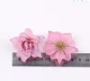 Fleur artificielle 4.5 cm Soie Rose Tête Pour Mariage Maison Nouvel An Décoration DIY Garland Scrapbook Cadeau Boîte Artisanat Fleur GC522
