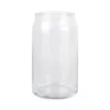 Mason Jar Sublimation Glass Beer Mugs with Bamboo Lid Straw DIY Blanks Frosted Clear Shaped Tumblers Cups Heat Transfer 15oz Cocktail Iced