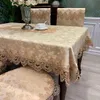 Rektangel Dinning Dukduk Lyx Broderi Lace Round Cover Blomma Elegant Hollow Out Cloth Flag Handdukar 211103