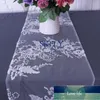 Table Runner RU041 SKFLY Home Birthday Party Discount Wedding Glitter Flower Runner1 Factory price expert design Quality Latest Style Original Status