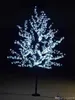 Luce artificiale fatta a mano dell'albero del fiore di ciliegio del LED artificiale Luce di notte del nuovo anno Decorazione di nozze di Natale Lights1.5m 1.8m 2.0m 2.5m LED albero di luce
