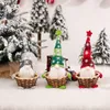 Christmas Candy Storage Basket Creative Rudolph Fruit Small Gift Container Decoration Home Supplies Desktop Ornaments