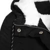 Parka da donna Giacca invernale con cappuccio in cotone spesso Taglie forti Cappotto femminile caldo Moda Capispalla imbottito medio lungo 211011