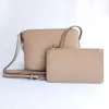 Women Luxurys Designers handbags wallet wristle Cross body Shoulder Bags Crossbody Shell Bag Purses Fashion Messenger Bag 2 pcs set