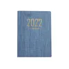 2022 A6 A7 Mini cahier 365 jours Portable poche bloc-notes quotidien hebdomadaire Agenda planificateur cahiers papeterie bureau fournitures scolaires