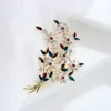 2021 Korean version of high-end bouquet fashion flower all-match clothing accessories brooch ins