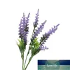 Ghirlande di fiori decorativi Emulazione a 4 forchette Bouquet romantico di composizioni floreali di lavanda, Matrimonio Strada Piombo Festa a casa Cristo Prezzo di fabbrica Expertmas Decor