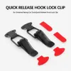 2 Stuks Universele Metalen Bumper Duurzaam Beveiliging Hook Lock Clip Kit Clip Hasp Voor Racing Car Truck Hood Snelsluiting auto8068371