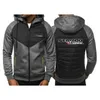 Men's Jackets Sea Doo Seadoo Moto 2021 Winter Custom Short Cotton Hooded Jacket Printed Stitching Splicing Clothing