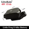 folding electric bicycle battery