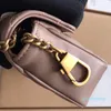 Designer- Borse da donna in pelle catena d'oro cuore Zig Zag borse a tracolla con patta a tracolla