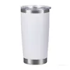 Stainless Steel Coffee Mug 20oz Vacuum Insulated Tumbler Sublimation cups Double Wall Water Bottle Travel Mugs T500645