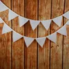 Party Decoration Pennant Cotton Bunting Colorful 3,2m Baby Shower Barn barn 1 st Garlandsflaggor Bröllopsbanner