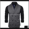 Manteaux d'extérieur Vêtements Vêtements Drop Livraison Style britannique Gilet Hommes Slim Fit Business Mens Robe Gilets 2021 Arrivée Herringbone Mariage Sui