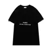高品質メンズレディース Tシャツ夏の手紙プリント Tシャツ男性半袖 Tシャツカジュアルトップス 3 スタイル S-2XL