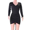 Summer Black Dress Fall Women Sexy Club Strapless Casual Sheath Mini es Lady Solid Slash Neck Short Sleeve Bodycon 210520