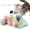 Cat Toy Mini Cat Sliping Catnip Funny Interactive Plush Cat Teeth Toys