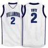 #1 Scottie Reynolds #2 Randy Foye Villanova Willanova WILDCATS Basketball Basketball Jersey Niebieski biały nowy materiał haftowe koszulki najwyższej jakości