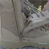 2021 가을 겨울 남성 사막 전술 군사 망 안전한 Swat 군대 부츠 방수 작업 신발 발목 전투 부츠 1