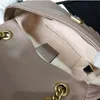 3 tamanho real couro real de alta qualidade feminino de moda marmont bolsas de bolsas crossbods genuínas bolsas mochila bolsa de ombro de ombro174v