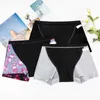 Sous-vêtements menstruels pour femmes Boxer étanche Slip Boyshort Ladies Cotton Panties 210730