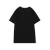 2021 Luxo Casual T-shirt New Men's Wear Designer T-shirt de Manga Curta 100% Algodão Alta Qualidade Atacado Preto e Branco Tamanho S ~ 2XL