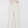 Jeans skinny bianchi per donna Vita alta Vintage Streetwear Denim Pantaloni a matita Donna Mamma Coreano Chic Y2k Donna Sexy 210708