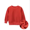 Baby Boys Girls Sweatshirts Long Sleeve Pullover Sweater Autumn Solid Color Clothes 6 Colors Optional BT6723