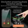 Bluetooth Handfree Car Kit FM-zender Modulator Draadloze 5.0 MP3 Music Audio Player QC3.0 Snelle lading Dual USB-oplader RGB Light Auto Electronics