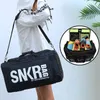 Duży Szkolenie Sportowe Szkolenie Sportowe Siłownia Torby Mężczyźni Sneaker Gym Bag Buty Pakować Cube Organizer Wodoodporna torba na ramię Snkr Y1227