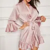 Women's Sleepwear MIARHB Pijamas For Women Sexy Robes Para Mujer Pyjamas Femme Lingerie Nightwear Nightgowns 2021 Arrival20
