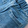 Children Broken Hole Pants1-6yrs Clothes New Baby Boys Girls Pants Brand Trousers Fashion Jeans 210331