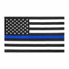 مصنع مباشرة بالجملة 3x5fts 90cmx150cm ضباط إنفاذ القانون الولايات المتحدة الأمريكية شرطة أمريكية أمريكية رقيقة الخط الأزرق العلم DAP33