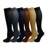 Unisex Medical Compression Socks Women Men Pressure Varicose Veins Leg Relief Pain Knee High Stockings Socks Men 1Pair New Hot X0710