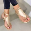 Women Sandals Soft Flats Sandals Summer Shoes Woman 2021 New Summer Sandals Women Flip Flop Plus Size 43 Elegant Chaussure Femme Y0721