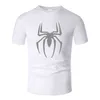 Cool Spider Line Art O Cou Coton T Shirt Hommes et femme Unisexe D'été À Manches Courtes Conçu Casual Tee m01042 210716