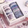 10st/set Cute Plant Leaves Washi Tape Kawaii Flower Masking Tape Whale Decorative Tape For Sticker Scrapbooking DIY Fotoalbum