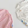 Giacche 2022 Summer Manica Cardigan ricamato Cappotto Aria condizionata Camicia Protezione solare Pure cotone a maglia