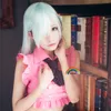 7pics anime de sju dödliga synderna örhängen Elizabeth lejones blå solstjärnor måne cosplay enhetlig kostym outfit kläder y0913